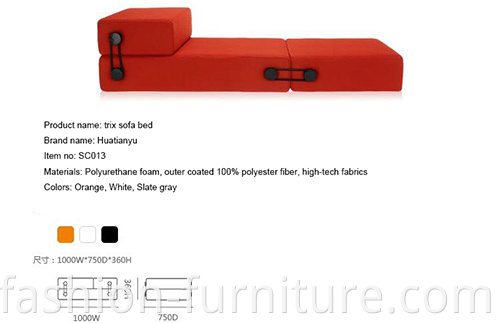 Folding Floor Sofa Bed